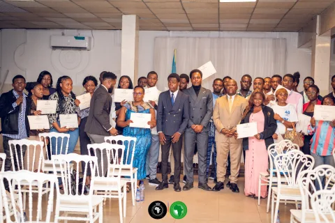 Jeunes participants à une formation FIJADA